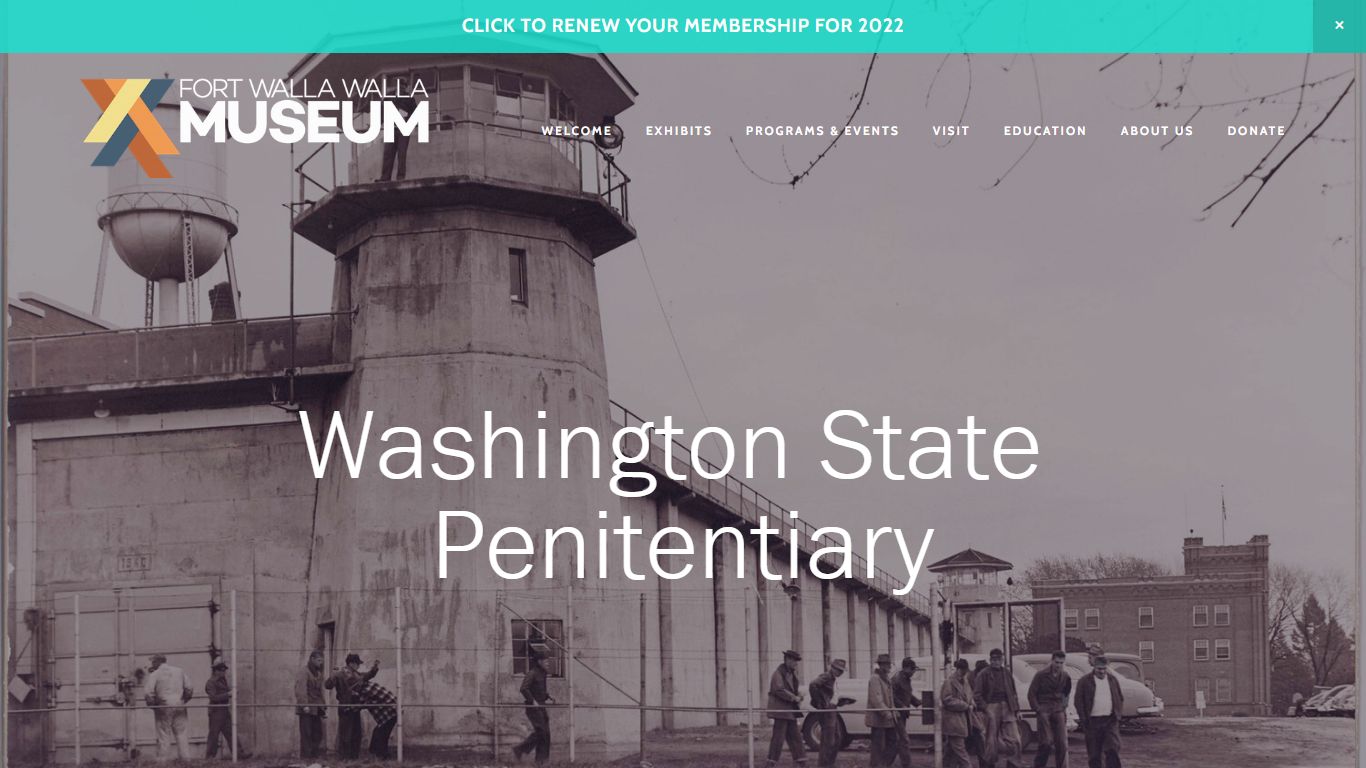 Washington State Penitentiary — Fort Walla Walla Museum - FWWM